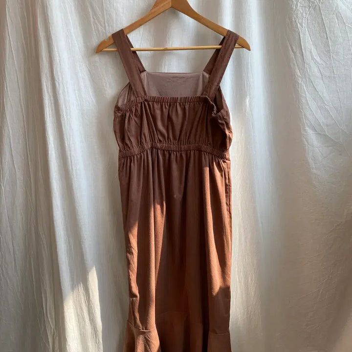 [BUNJANG] GRL Sleeveless Dress Brown M New / GRL 브라운 민소매원피스(M/새상품)