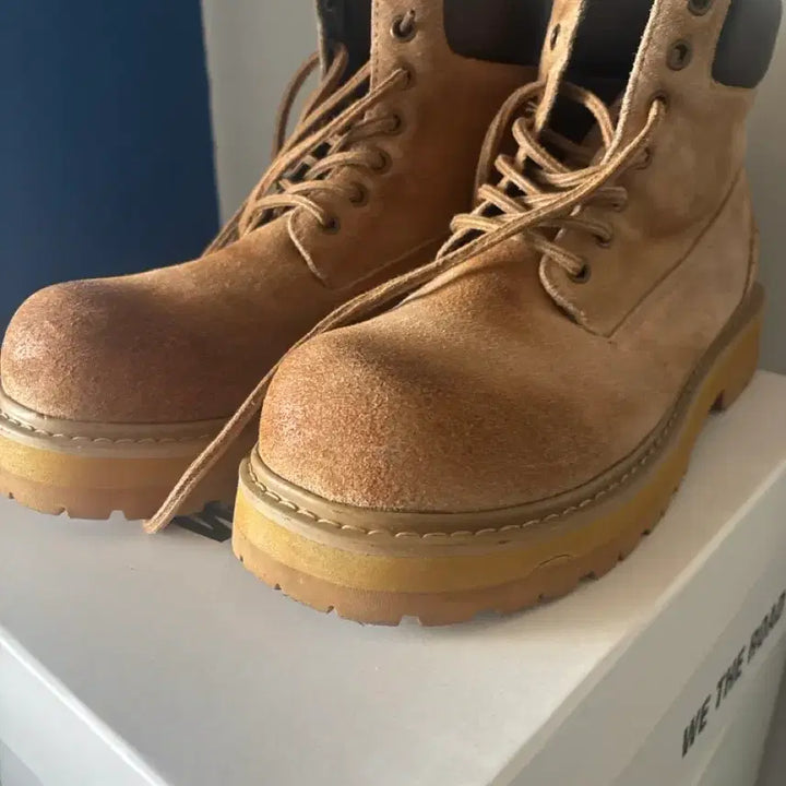 [BUNJANG] Wither Road Cameron Suede Walker Boots / 위더로드 카메룬 스웨이드 워커