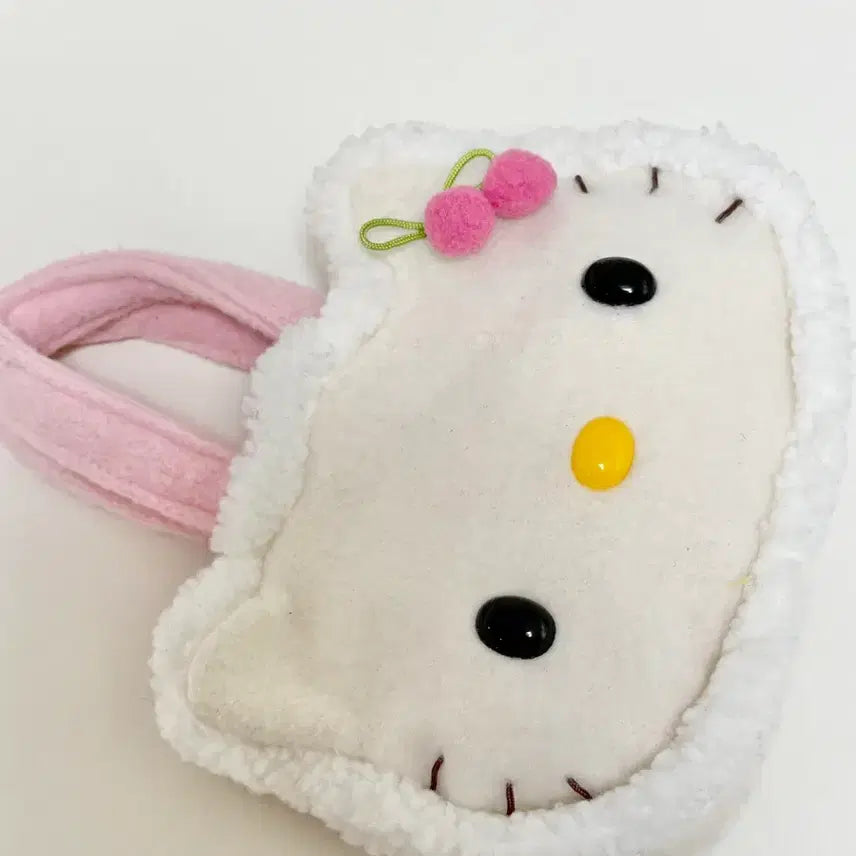 [BUNJANG] Rare Vintage Hello Kitty Cherry Kitty Bag Pouch / 레어 고전 헬로키티 가방 파우치 체리키티