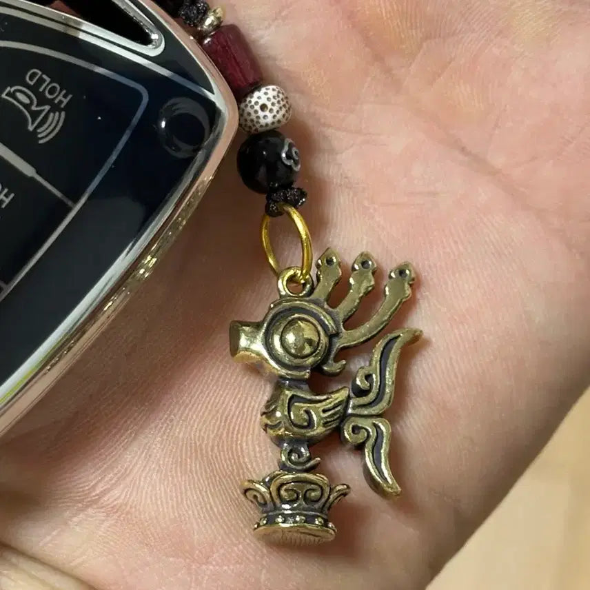 [BUNJANG] Shinsudongjo Antique Bronze Bird Car Keyring / 신수동조 차키소품 키링