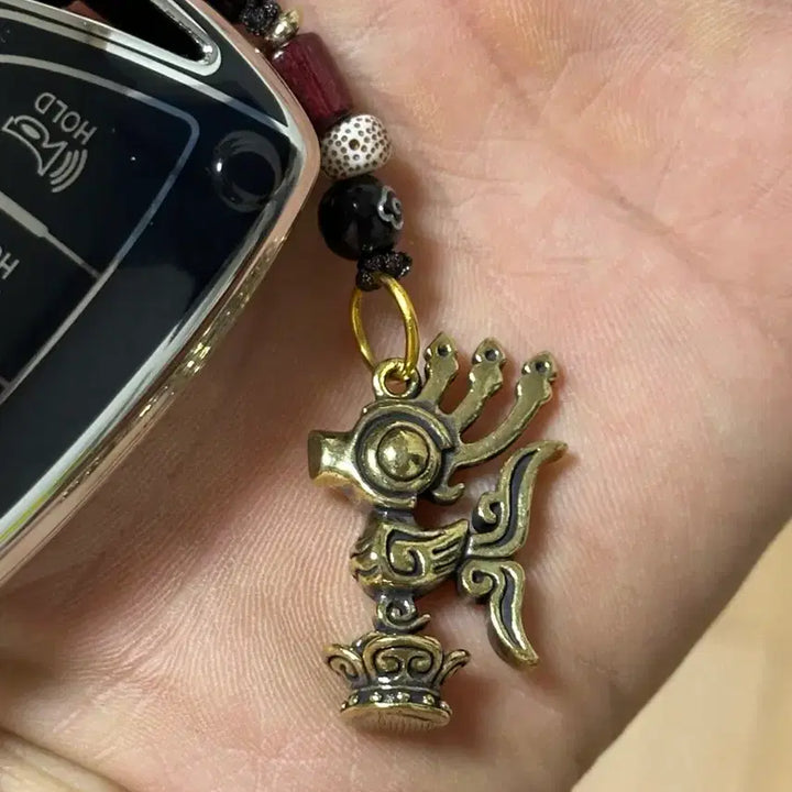 [BUNJANG] Shinsudongjo Antique Bronze Bird Car Keyring / 신수동조 차키소품 키링
