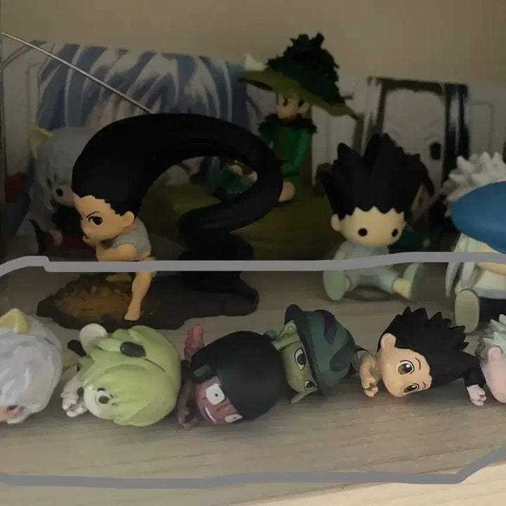 [BUNJANG] Hunter x Hunter Hugcot Figure Bundle Set / 헌터헌터 허그코트 키메라앤트편 가챠 피규어 6종 일괄