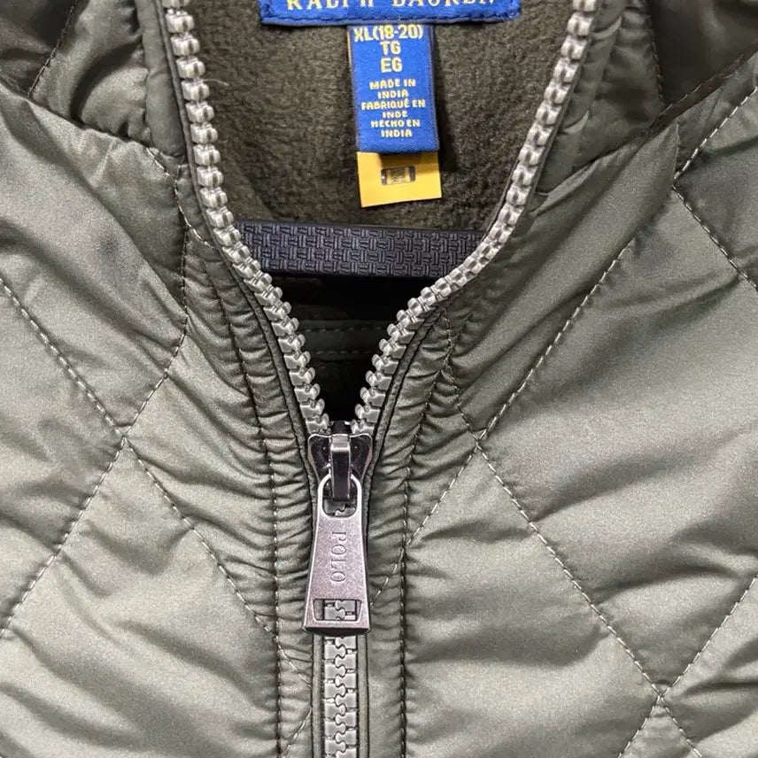 [BUNJANG] Polo Ralph Lauren Kids XL Quilted Vest / 폴로 랄프로렌 퀼팅 조끼