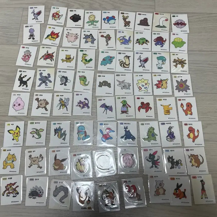 [BUNJANG] Various Tteokbokki Stickers Bundle Set / 여러가지 띠부씰