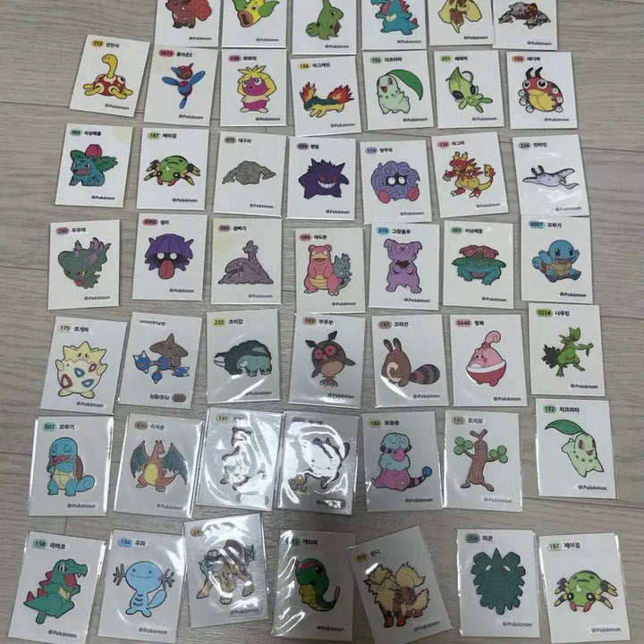[BUNJANG] Various Tteokbokki Stickers Bundle Set / 여러가지 띠부씰