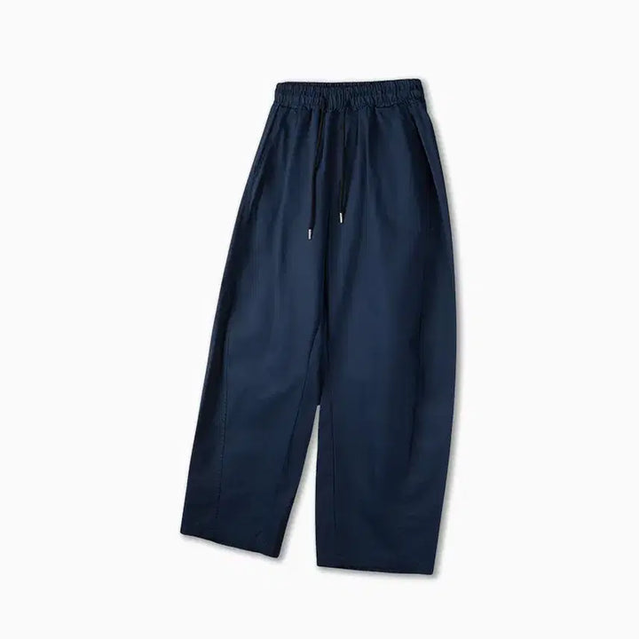 [BUNJANG] Unisex Washed Cotton Wide Banding Pants / [남여공용]워싱코튼 기본 와이드밴딩팬츠 M~XL