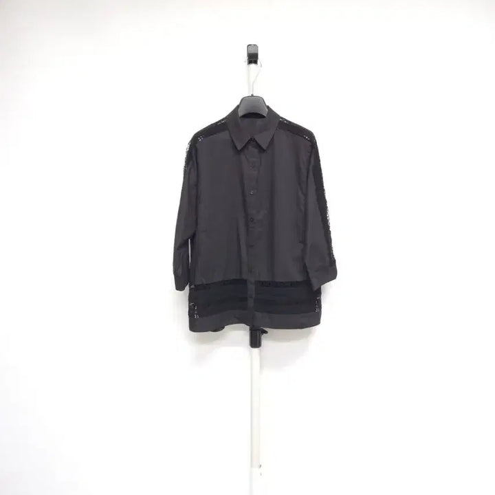 [BUNJANG] G-Cut Cotton 7/8 Sleeve Blouse / 지컷 춘하추 면 7부8부 블라우스 55.66