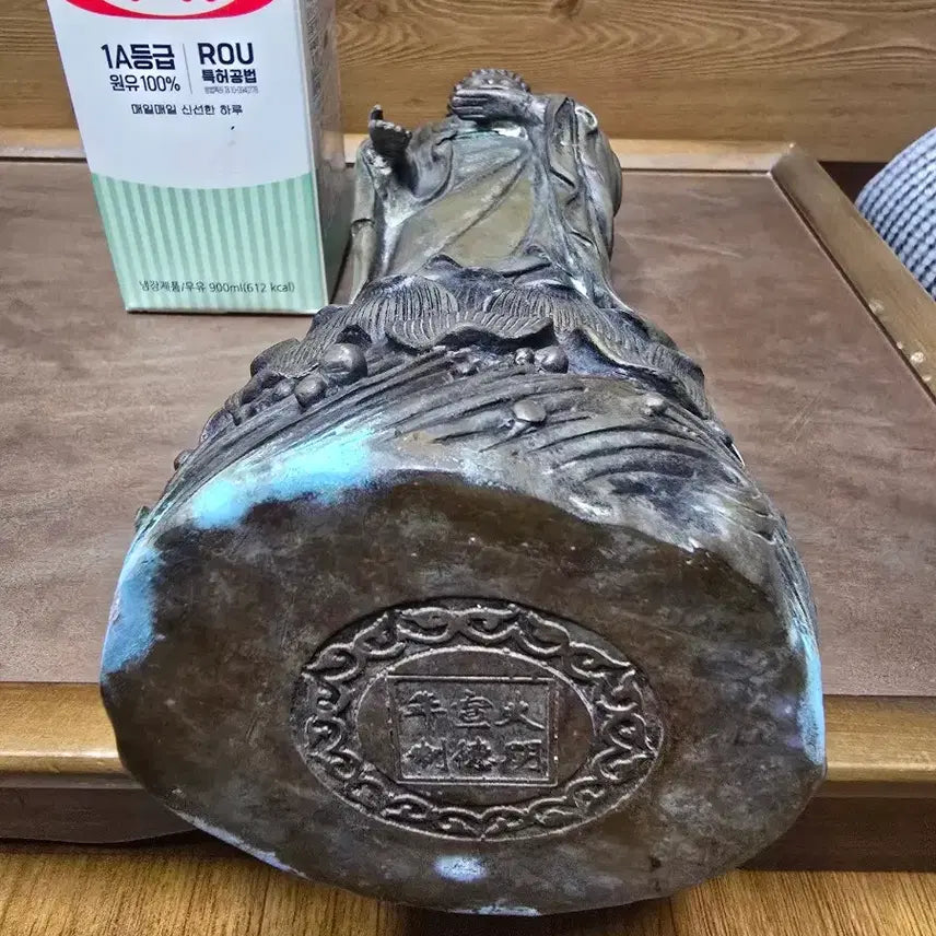 [BUNJANG] Antique Bronze Buddha Statue / 골동품) 부처님 동불상