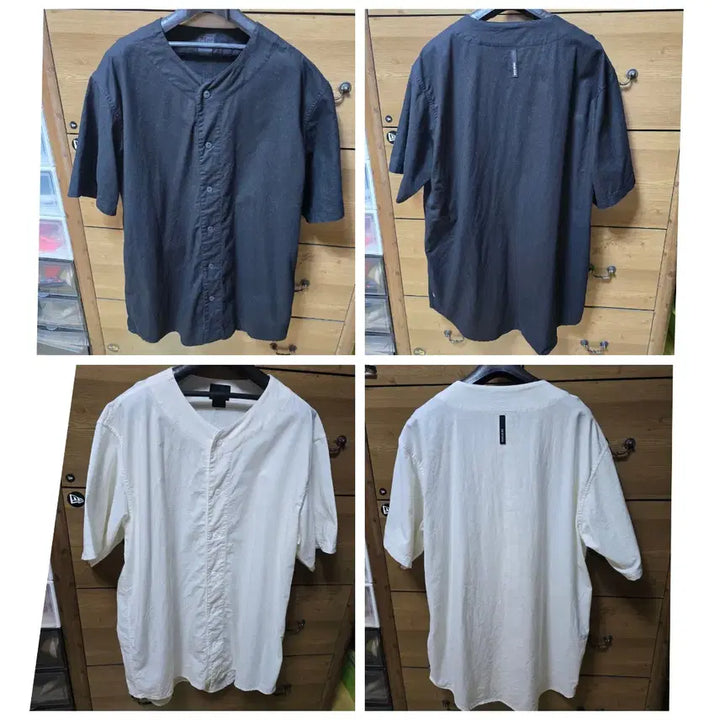 [BUNJANG] New Era Japan Black Label Baseball Shirt (2XL) / 뉴에라 JAPAN 블랙라벨 (2XL) 베이스볼 셔츠