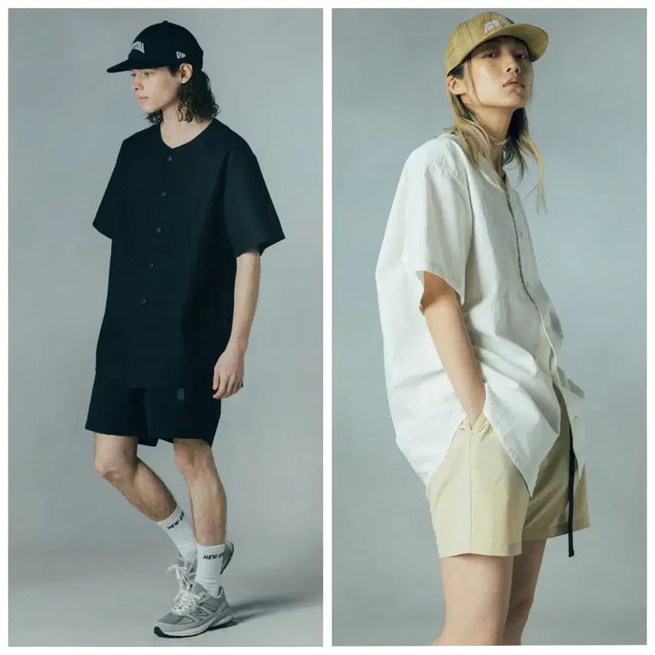 [BUNJANG] New Era Japan Black Label Baseball Shirt (2XL) / 뉴에라 JAPAN 블랙라벨 (2XL) 베이스볼 셔츠