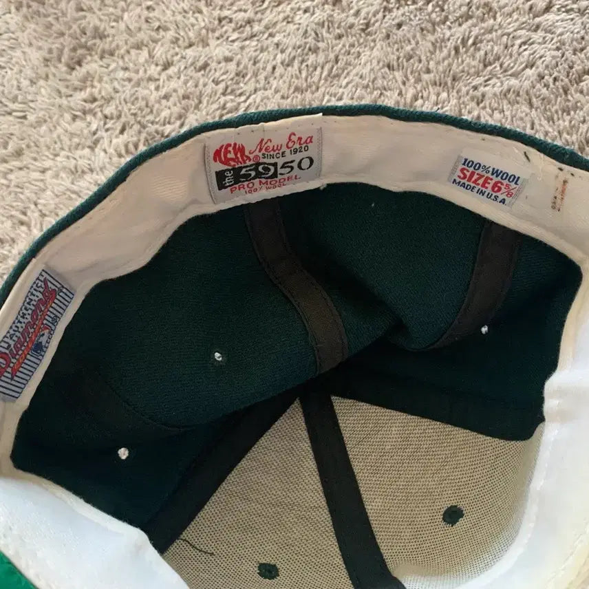 [BUNJANG] New Era Oakland Vintage Cap / vtg 빈티지 뉴에라 오클랜드 캡