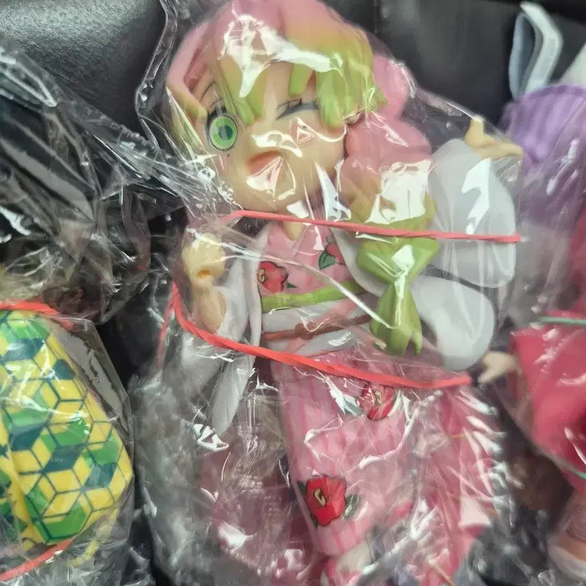 [BUNJANG] Demon Slayer Mitsuri Kanroji Chibi Figure Umbrella / 귀멸의 칼날 칸로지 미츠리 우산  귀칼  귀칼 장마 치비 피규어 비공식