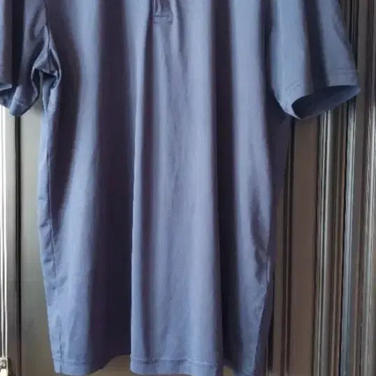 [BUNJANG] Le Coq Golf Blue Polo Shirt / 블루 반팔 폴로 티셔츠