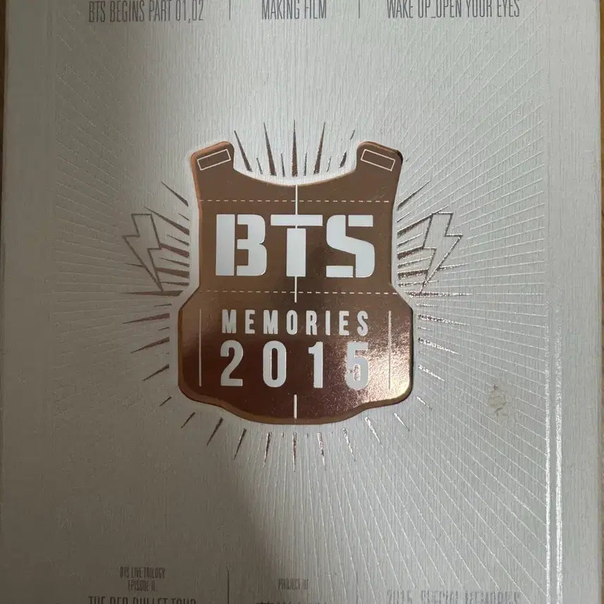 [BUNJANG] BTS Memories of 2015 DVD (Full Package) / (풀박) 방탄소년단 2015 메모리즈 디비디 dvd 방탄 bts
