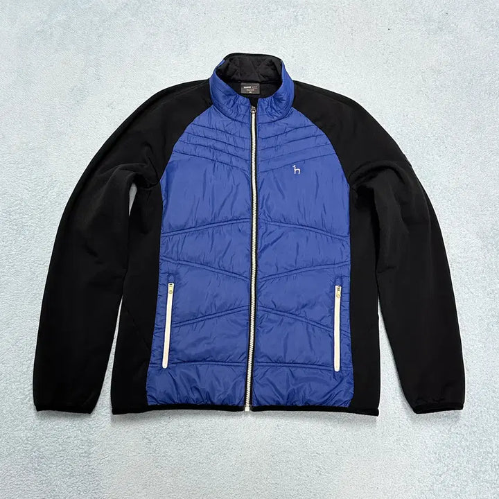 [BUNJANG] Hazzys Golf Color Block Zip-Up Jacket Size 100 / 사이즈 100) 헤지스 골프 배색 집업 자켓