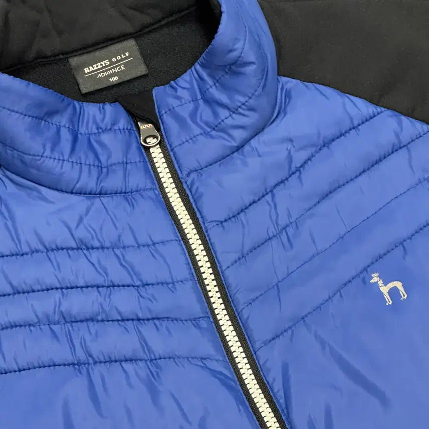 [BUNJANG] Hazzys Golf Color Block Zip-Up Jacket Size 100 / 사이즈 100) 헤지스 골프 배색 집업 자켓