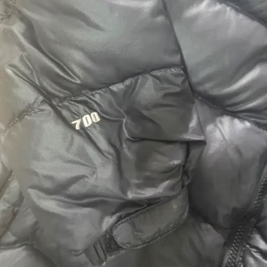 [BUNJANG] The North Face 700 Hooded Down Jacket Black / 노스페이스 700 패딩 블랙 후드
