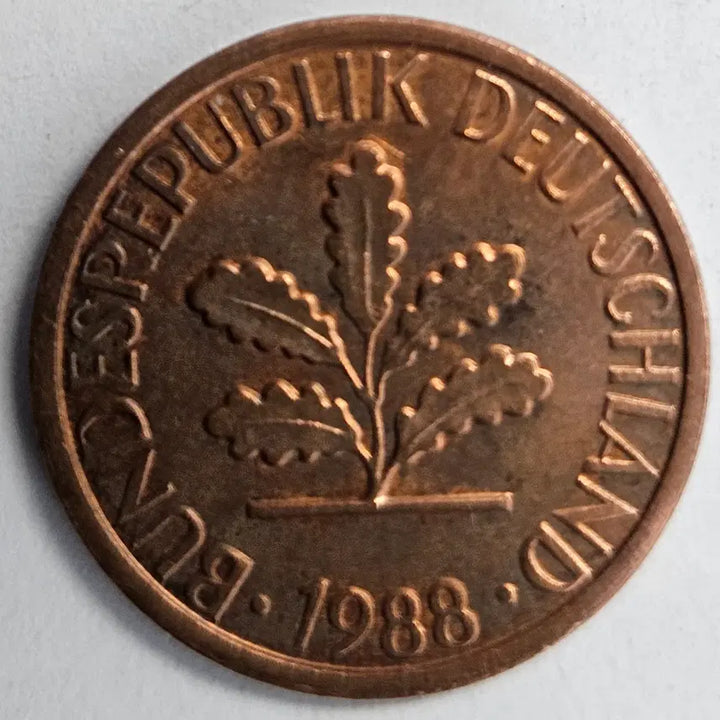 [BUNJANG] 1988 German 1 Pfennig Coin / 1988 독일 1페니히 M1317
