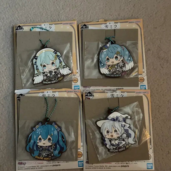 [BUNJANG] Hatsune Miku Rubber Charm Bundle Set / 미쿠 쿠지 러버참 일괄
