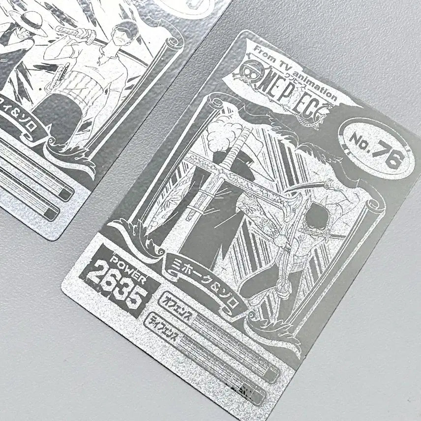 [BUNJANG] One Piece Rare Silver Card Bundle Set / 10장 세트) 원피스 레어 실버 카드 조로 미호크 루피 희귀 프로모 sp