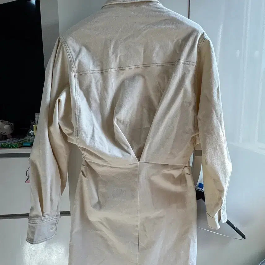 [BUNJANG] Pandora Fit Ivory Mini Dress / 판도라핏 원피스