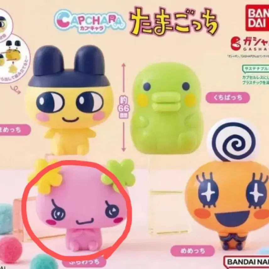 [BUNJANG] Tamagotchi Flowerchi Gacha Unopened / 다마고치 카푸캬라 캬푸카라 가챠 플라워치 미개봉 캬푸캬라