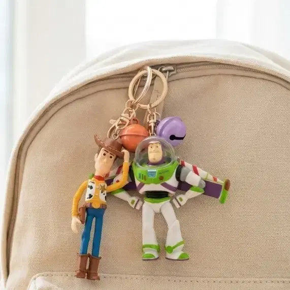 [BUNJANG] Toy Story Woody Buzz Keyring / 토이스토리 우디 버즈 키링