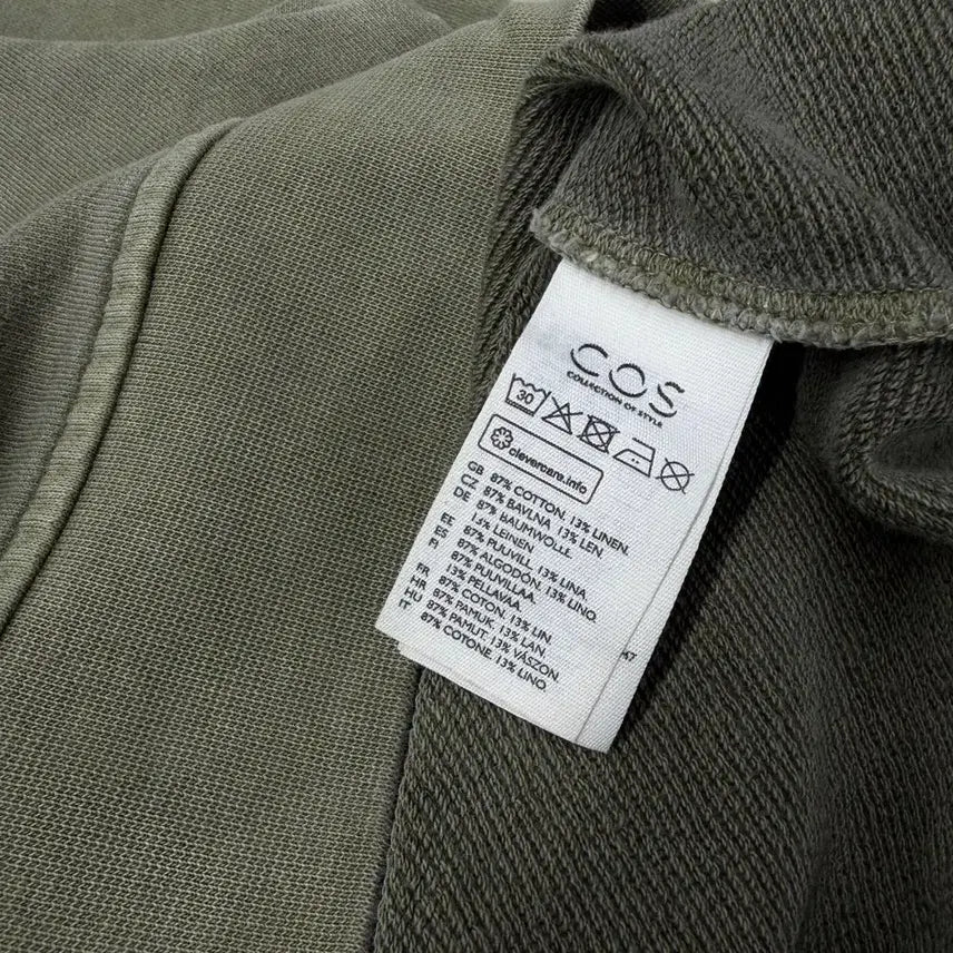 [BUNJANG] COS Washed Oversized Sweatshirt / 코스 워시드 오버핏 맨투맨
