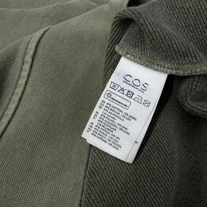 [BUNJANG] COS Washed Oversized Sweatshirt / 코스 워시드 오버핏 맨투맨