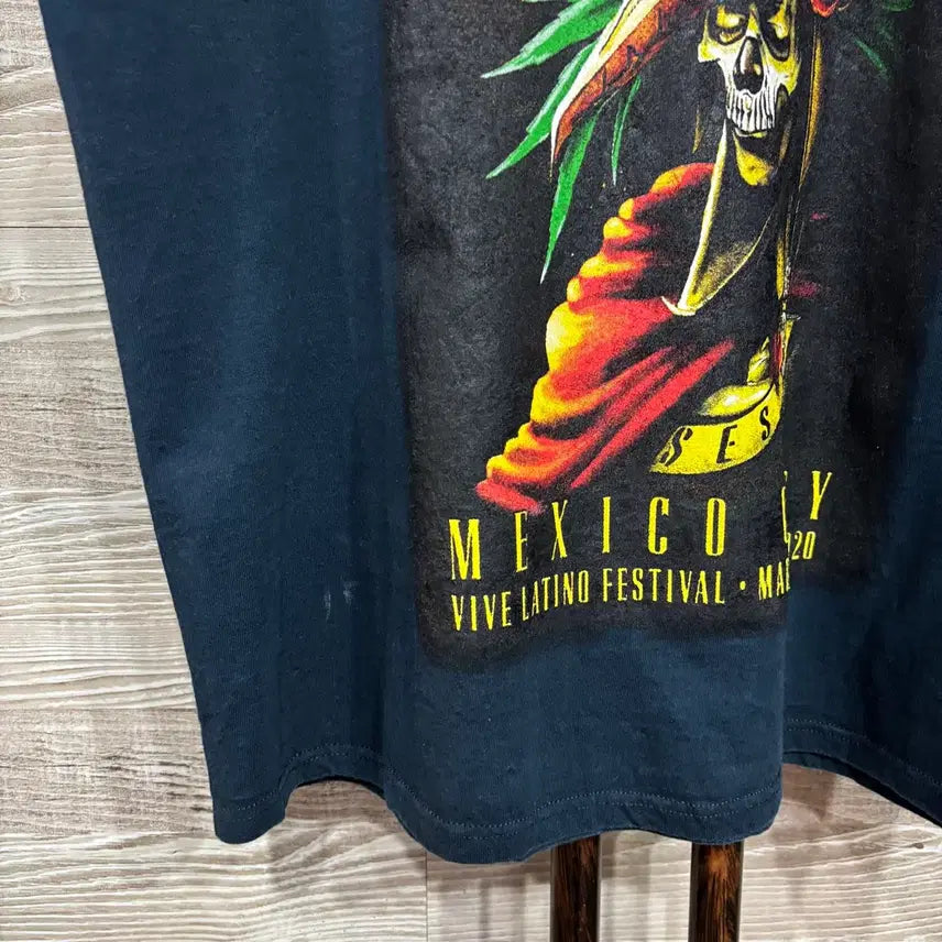 [BUNJANG] Gildan Printed Rock T-Shirt XL / 길단 프린팅 락 티셔츠 XL(nbb428 반팔