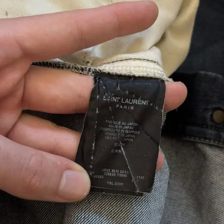 [BUNJANG] Saint Laurent D03 Distressed Jeans / 생로랑 SS13 D03 디스트로이드 데님 (32)