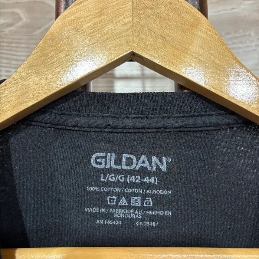 [BUNJANG] Gildan Rock Printing T-shirt L / 길단 프린팅 락 티셔츠 L(nbb429 반팔