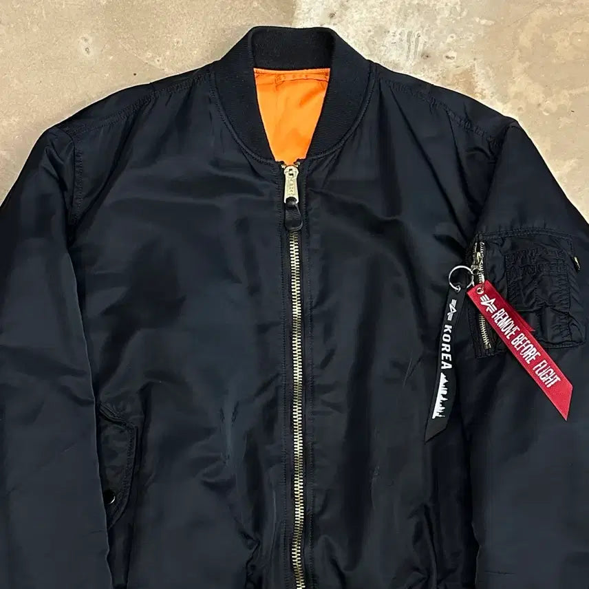 [BUNJANG] Alpha Industries Reversible MA-1 Flight Jacket / XL 알파인더스트리 리버시블 ma-1 항공자켓