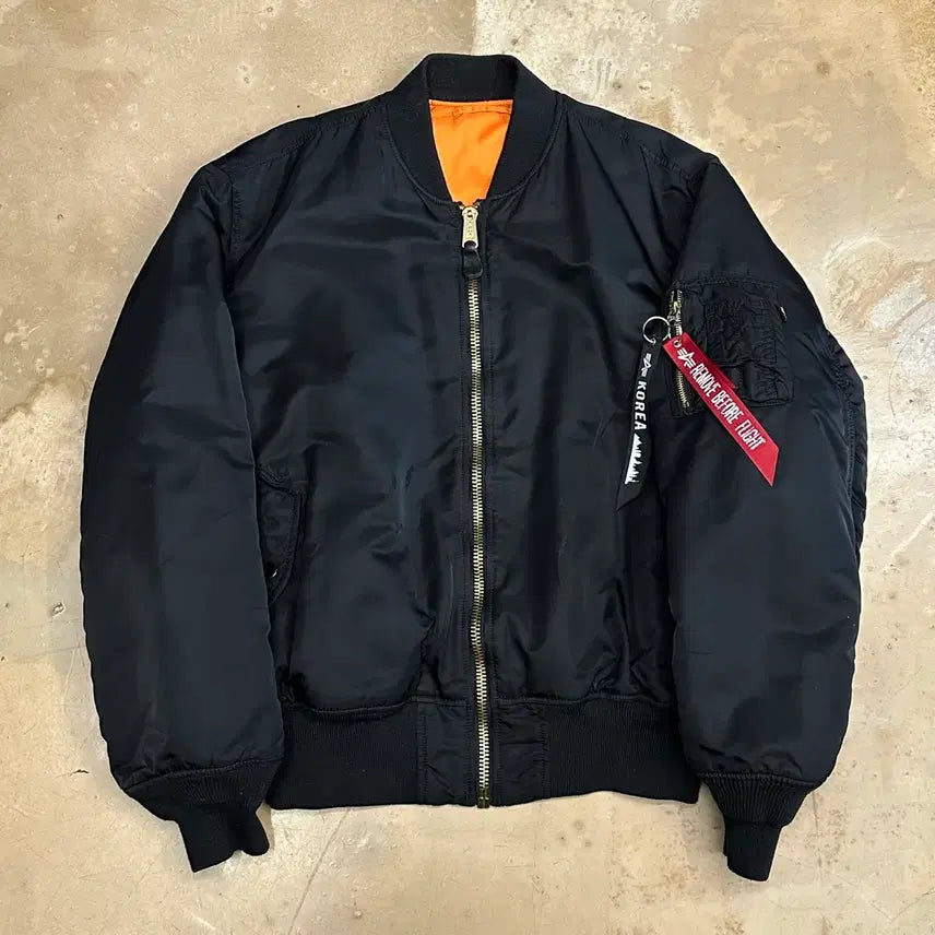 [BUNJANG] Alpha Industries Reversible MA-1 Flight Jacket / XL 알파인더스트리 리버시블 ma-1 항공자켓