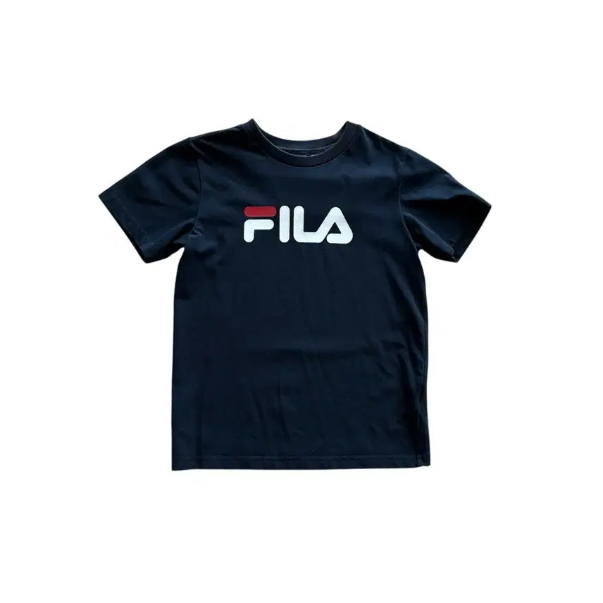 [BUNJANG] Fila Navy Big Logo T-shirt / 휠라 반팔 T