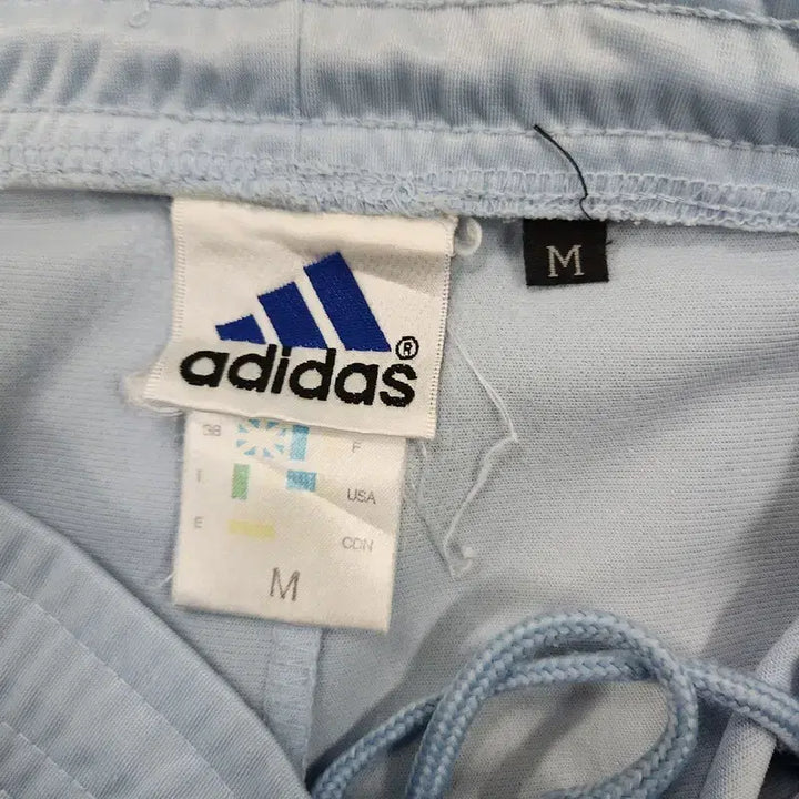 [SOLD OUT] ADIDAS 아디다스 빈티지 라이트 블루 반바지 M