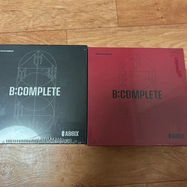 [BUNJANG] AB6IX B:COMPLETE Album Red/Black Bundle Set / (미개봉) AB6IX B:COMPLETE 앨범 레드/블랙 세트
