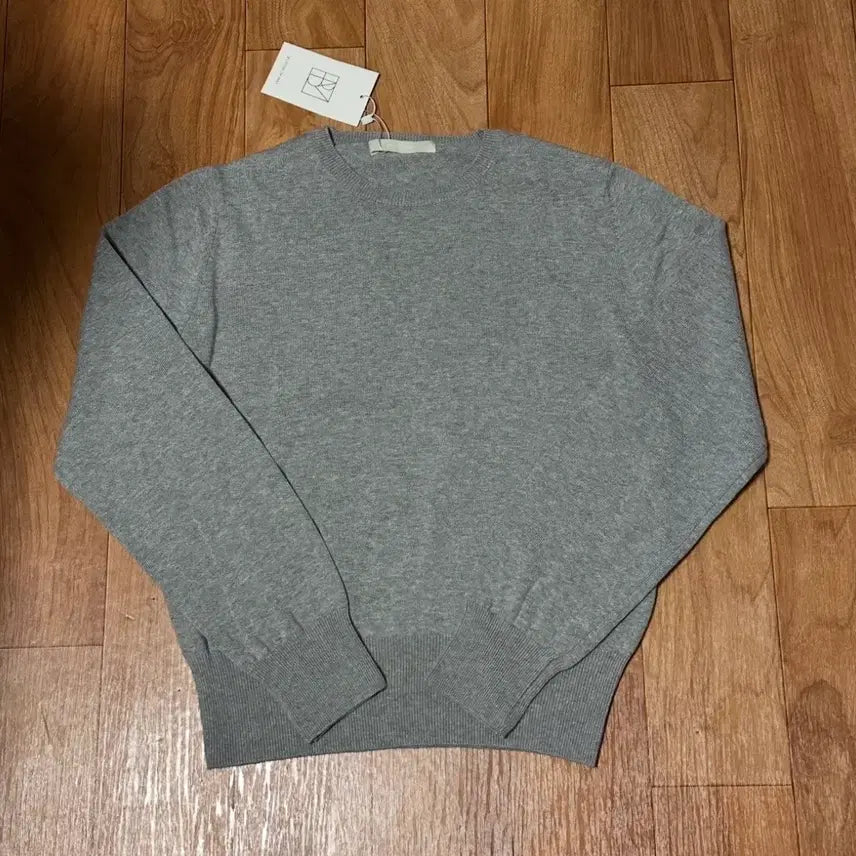 [BUNJANG] Bloom in May Pond Round Knit - Gray / 블룸인메이 폰드 라운드 니트 - 그레이 (셀렉제품)