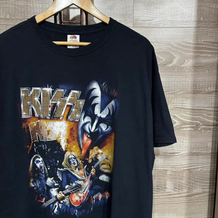 [BUNJANG] Fruit of the Loom Printed Rock T-Shirt 2XL / 프룻오브더룸 프린팅 락 티셔츠 2XL(nbb433 반팔
