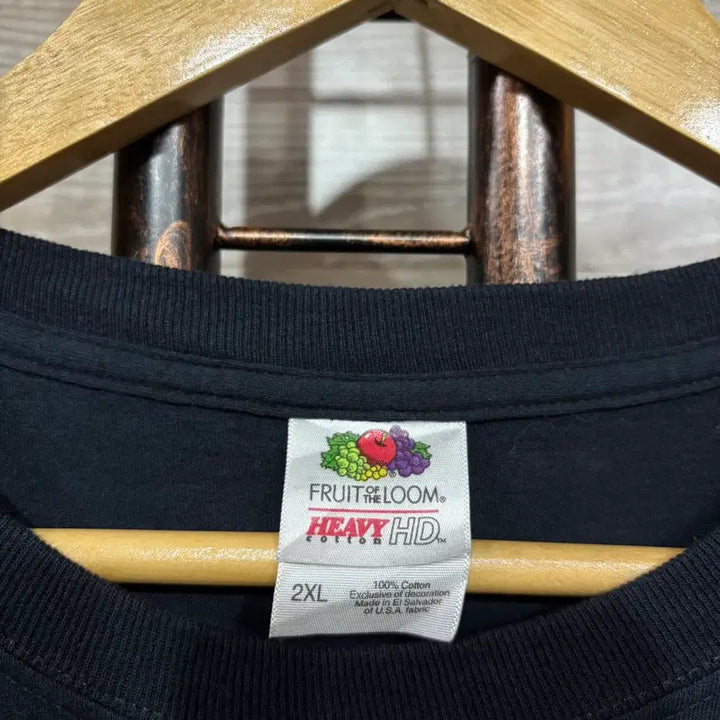 [BUNJANG] Fruit of the Loom Printed Rock T-Shirt 2XL / 프룻오브더룸 프린팅 락 티셔츠 2XL(nbb433 반팔