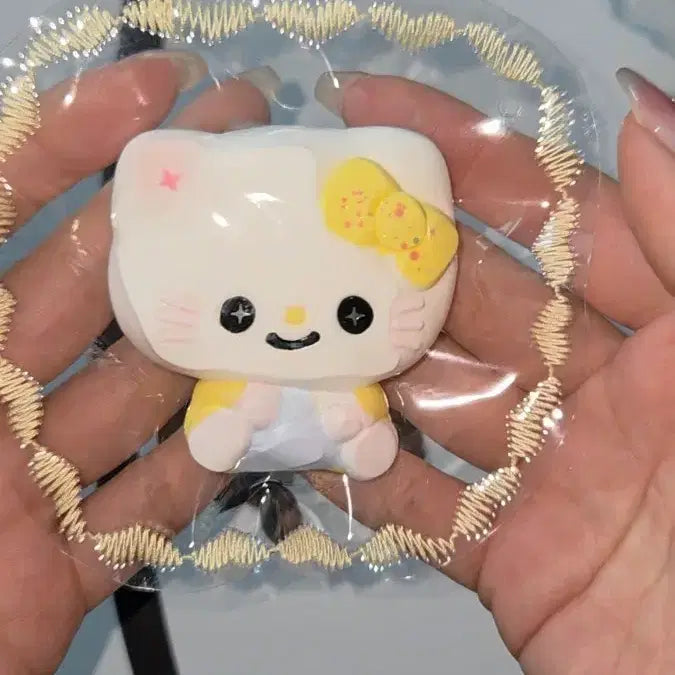 [BUNJANG] Baby Ribbon Kitty Squishy / 베이비 리본키티 수제말랑이