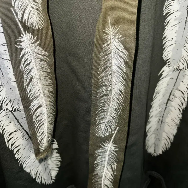[BUNJANG] Capital Feather Hoodie / 급처) 캐피탈 페더 후드티
