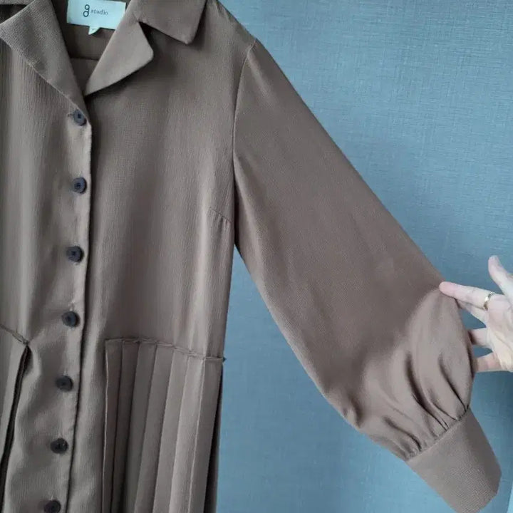 [BUNJANG] G Studio Pleated Long Dress / g studio 플리츠 풍성롱원피스