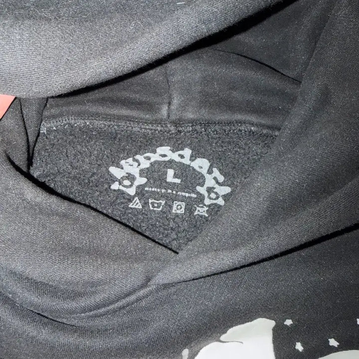 [BUNJANG] Sp5der OG Web Hoodie Black Hoodie / Sp5der OG web hoodie black 스파이더 OG 웹 후드티