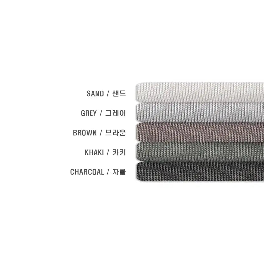 [BUNJANG] LAINE Curved Pigment Long Sleeve T-shirt / LAINE 커브드 피그먼트 긴팔티 5color