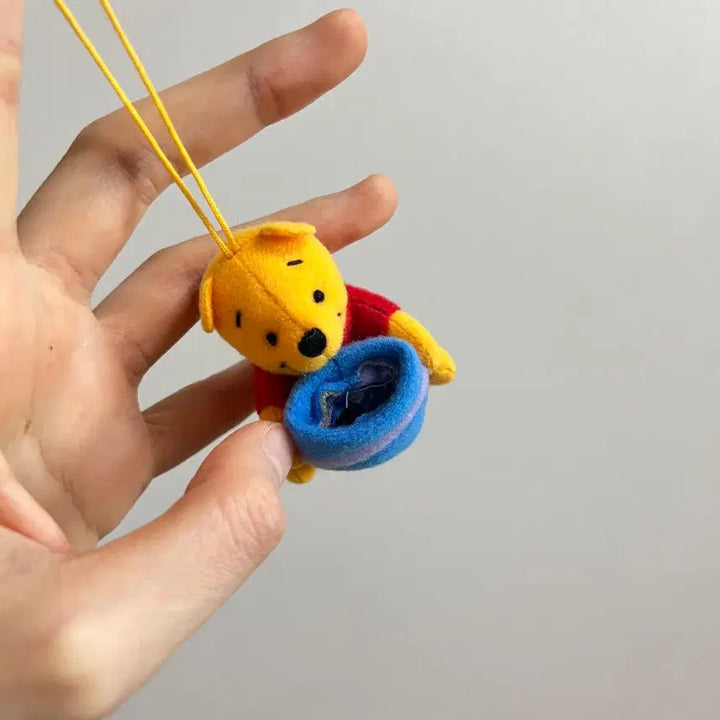 [BUNJANG] Disney Winnie the Pooh Bear Keyring / 일본 디즈니 곰돌이 푸 인형 키링