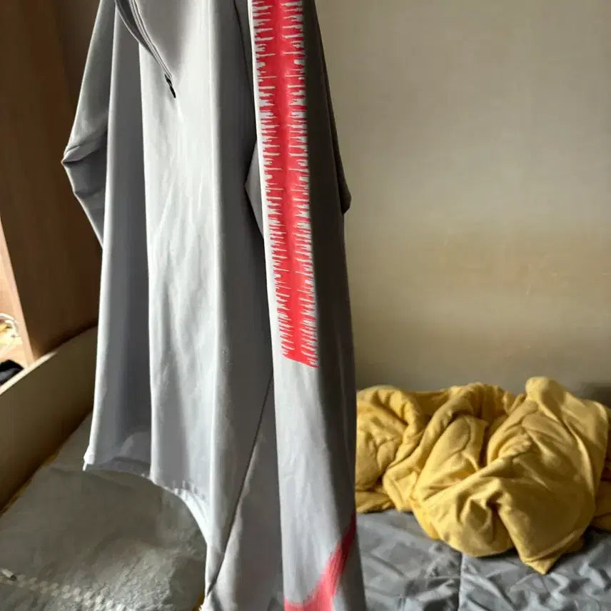 [BUNJANG] Nike Half-Zip Red Top / 나이키 반집업