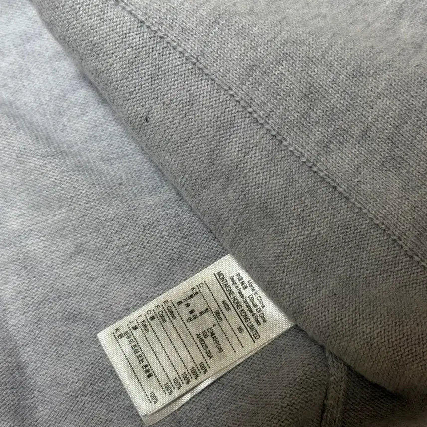 [SOLD OUT] 라코스테 그레이 코튼 가디건 100L