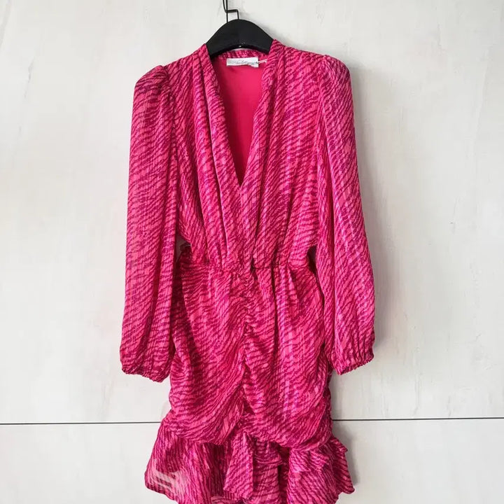 [BUNJANG] S.Allure Pink Mini Dress / 새상품 S.Allure 핑크미니 원피스 made in ITALY 38(5