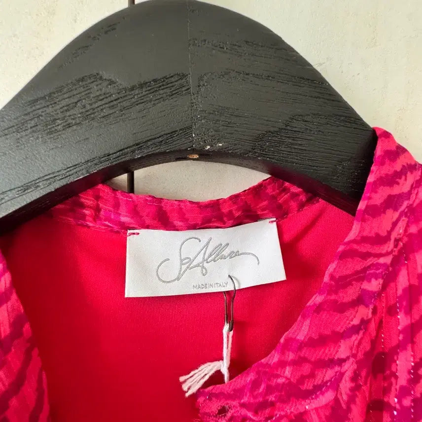 [BUNJANG] S.Allure Pink Mini Dress / 새상품 S.Allure 핑크미니 원피스 made in ITALY 38(5
